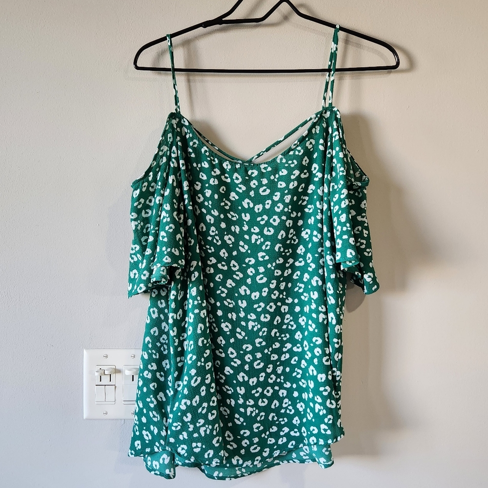 Kaileigh cold shoulder blouse